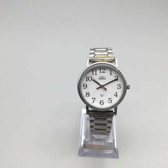Timex Silver and White Men's Watch - Picture 3 of 15